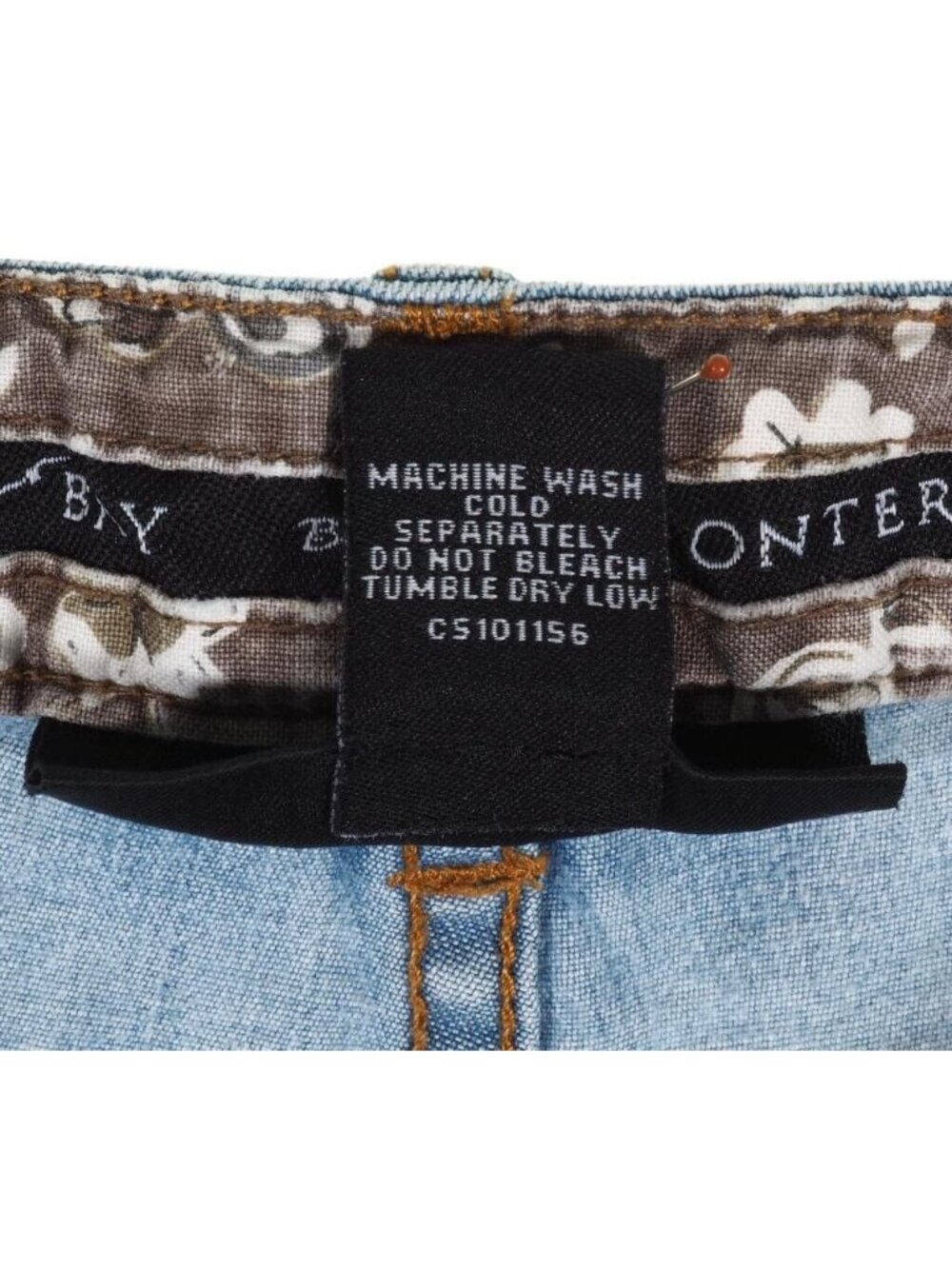 Monterey Bay Jeans Womens Size 16 Soft Boot Cut Stretch Light 34 x 33 Stone Wash - Picture 8 of 10